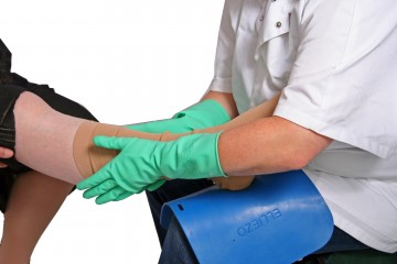 Handschoenen van natuurrubber