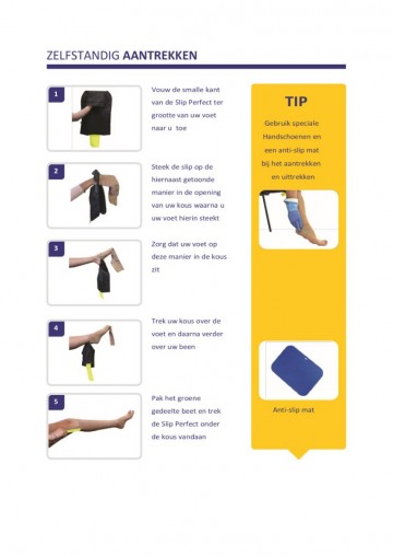 Slip perfect aantrekken